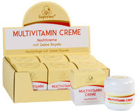 ApiSupreme®  MULTIVITAMIN-CREME / NACHTCREME  mit Gelee Royale,  50 ml Dose   im Einzel-Karton verpackt !